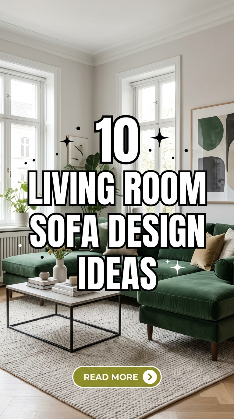 10 Living Room Sofa Design Ideas