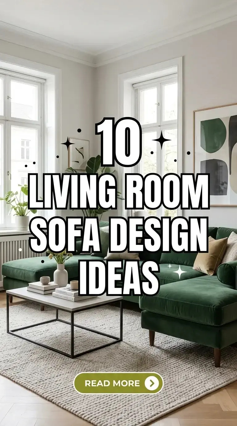10 Living Room Sofa Design Ideas