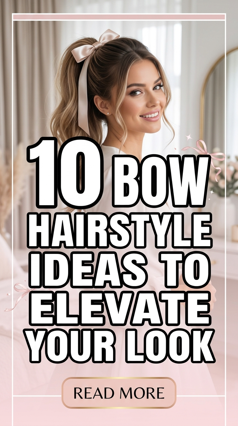 10 Bow Hairstyle Ideas to Elevate Your Look