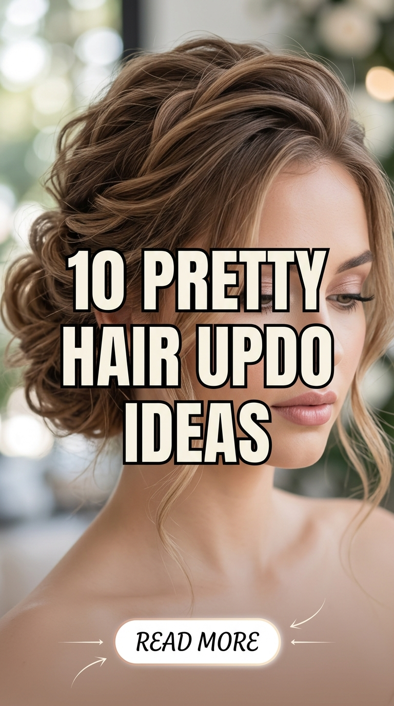 10 Pretty Hair Updo Ideas