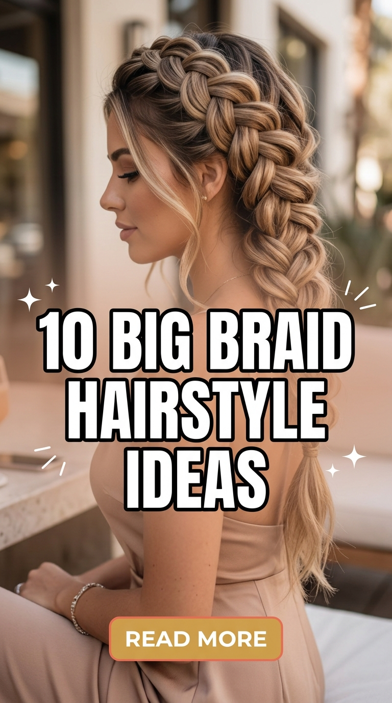 10 Big Braid Hairstyle Ideas