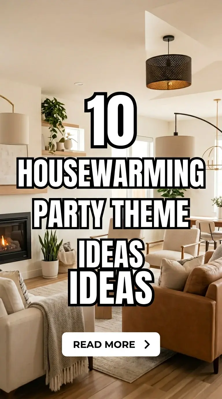 10 Housewarming Party Theme Ideas