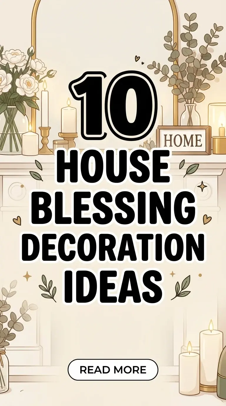 10 House Blessing Decoration Ideas