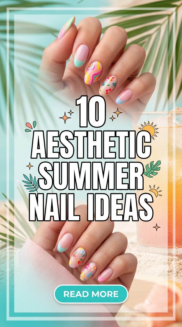 10 Aesthetic Summer Nail Ideas