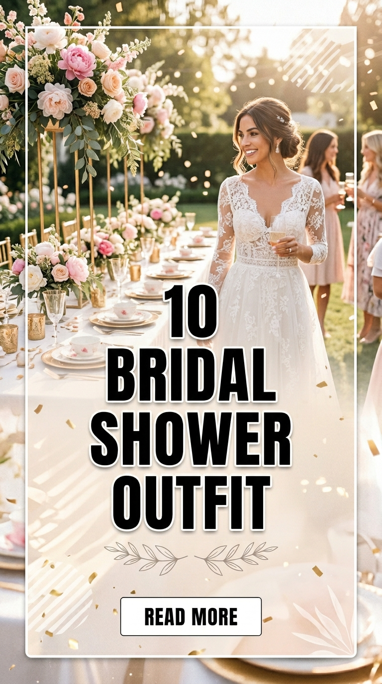 10 Bridal Shower Outfit Ideas