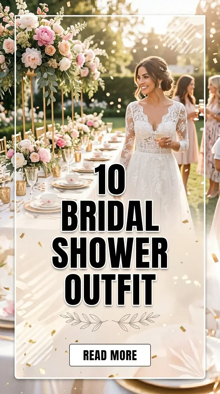 10 Bridal Shower Outfit Ideas