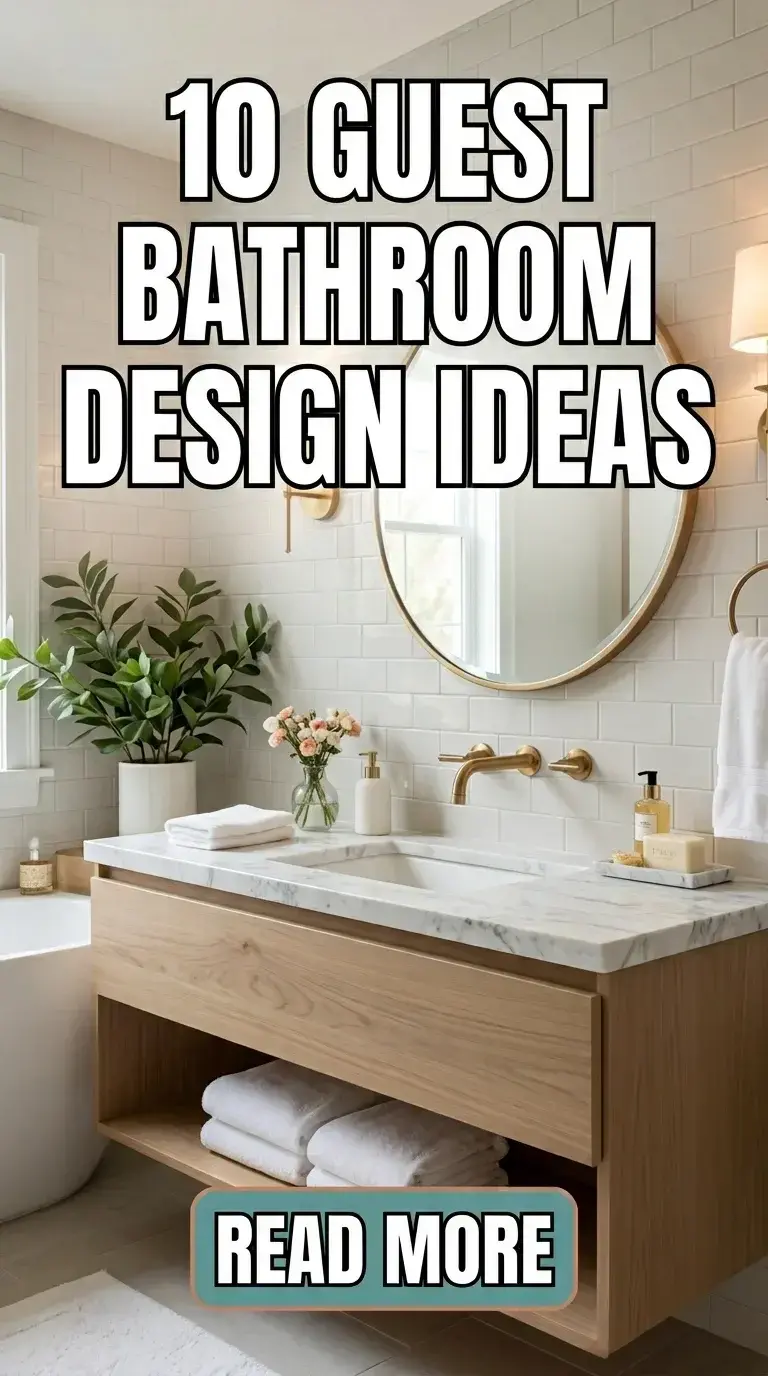 10 Guest Bathroom Design Ideas