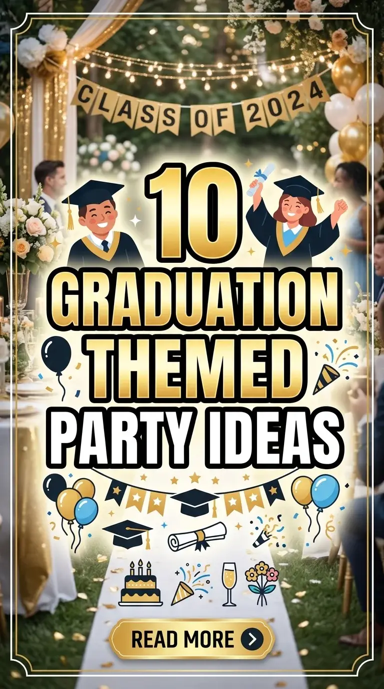 10 Graduation Themed Party Ideas
