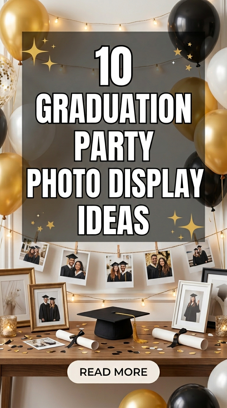10 Graduation Party Photo Display Ideas