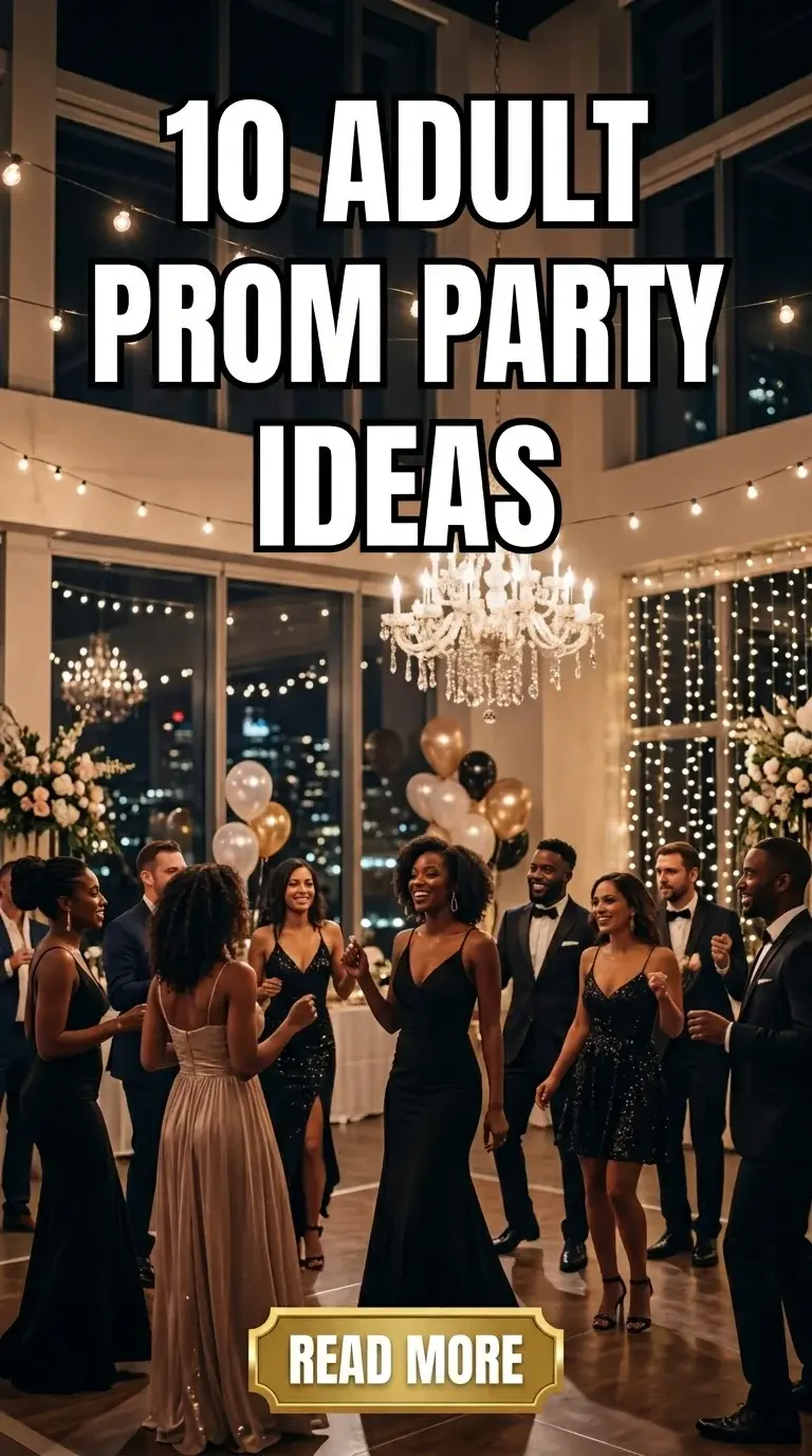 10 Adult Prom Party Ideas