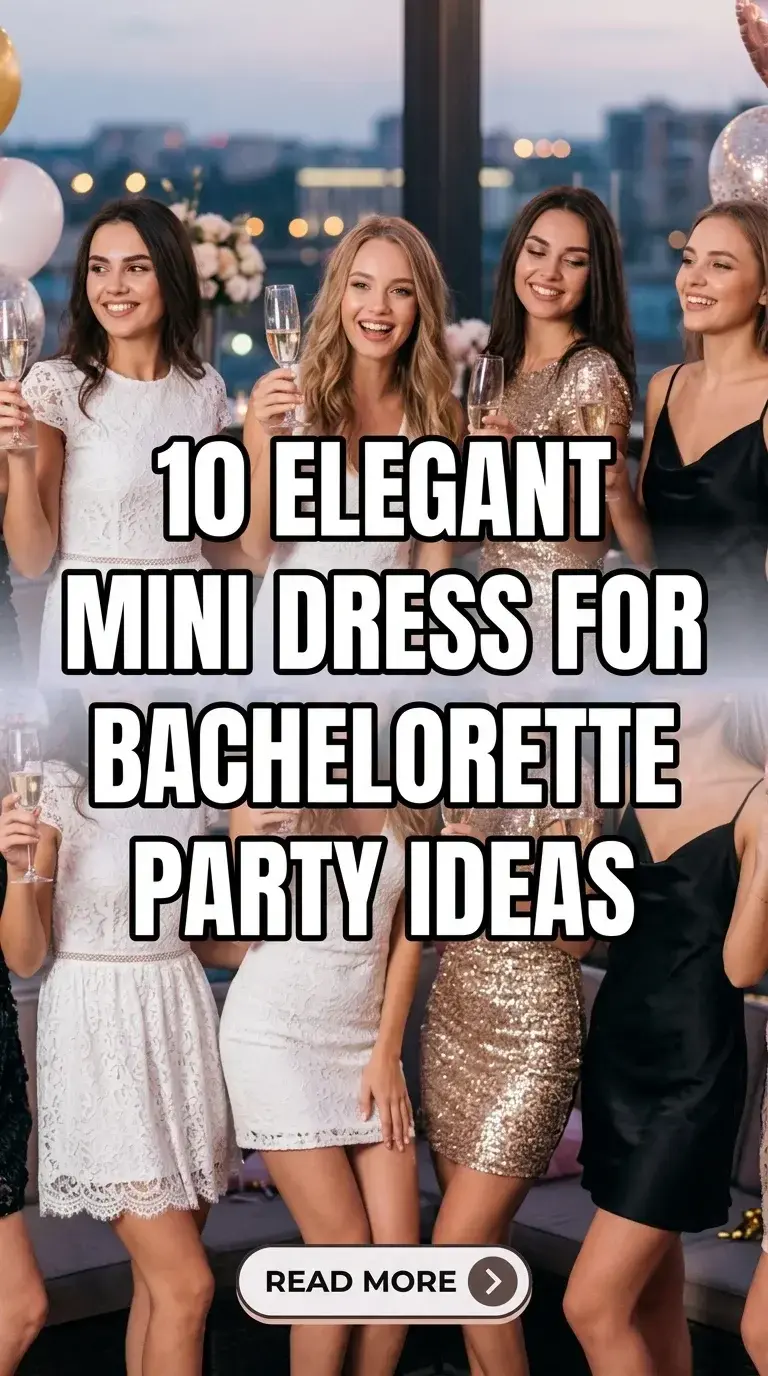 10 Elegant Mini Dress for Bachelorette Party Ideas