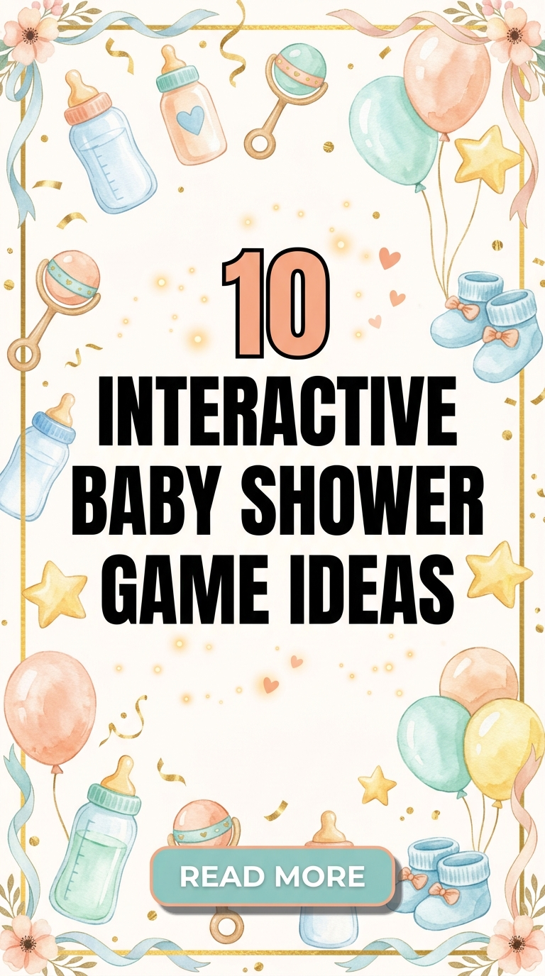 10 Interactive Baby Shower Game Ideas