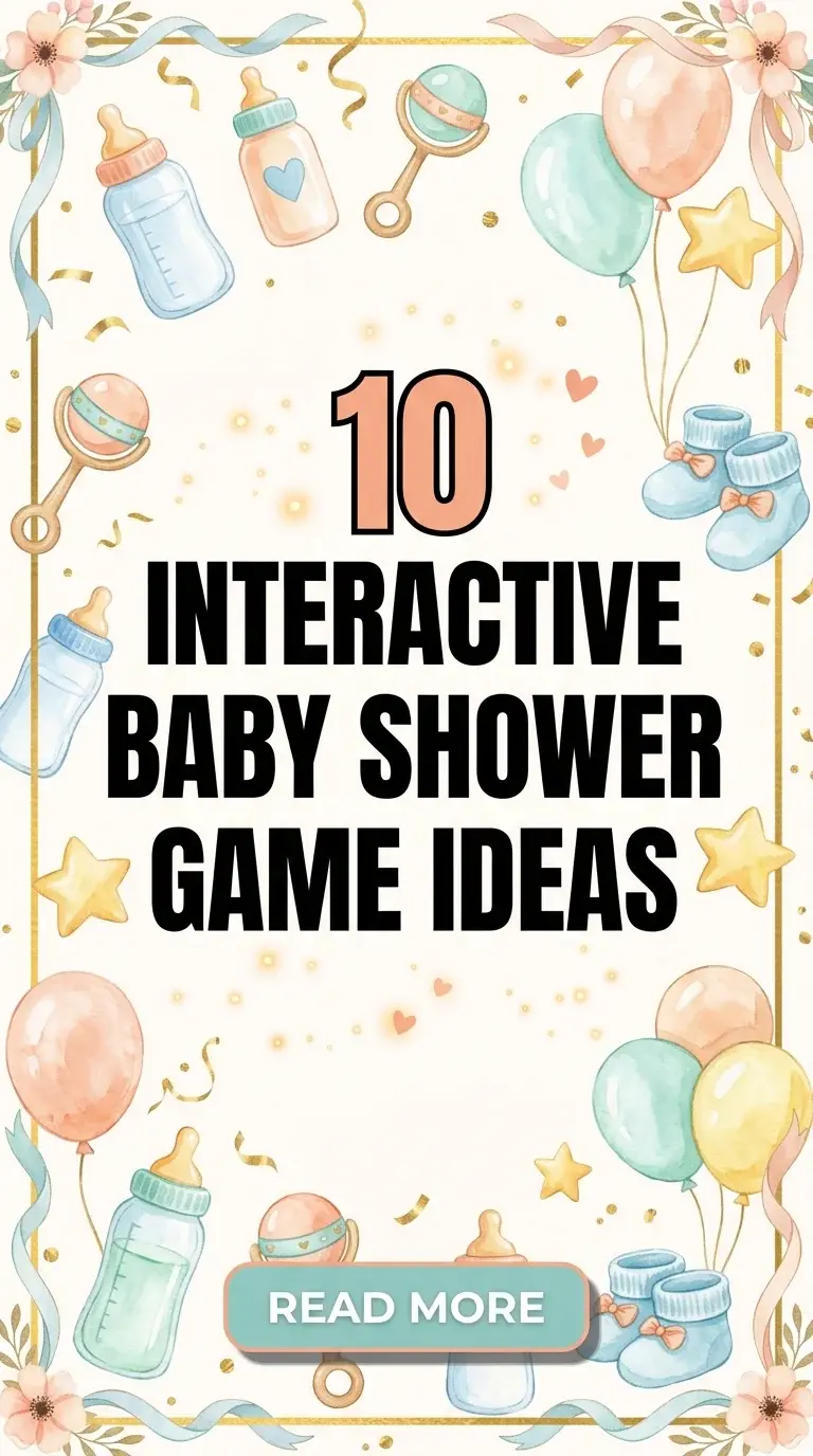 10 Interactive Baby Shower Game Ideas