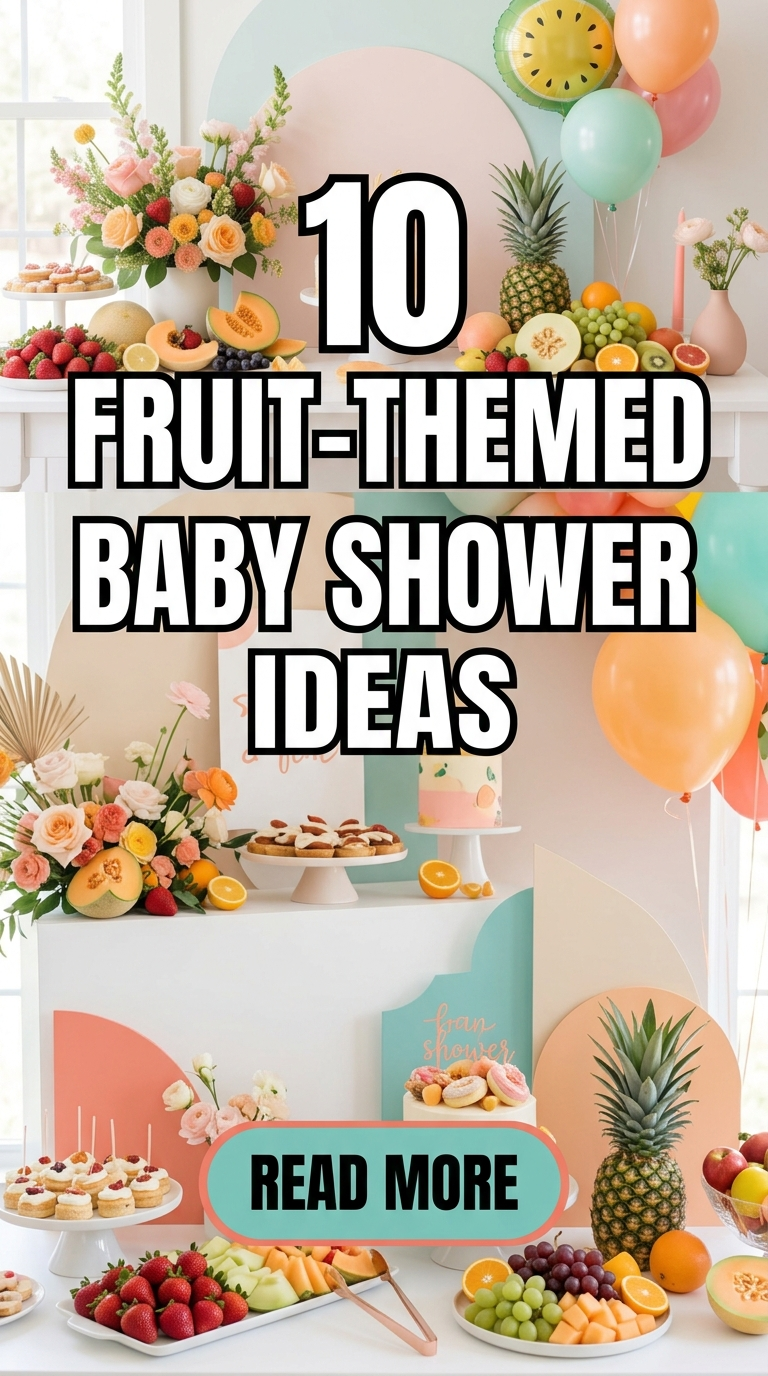 10 Fruit-Themed Baby Shower Ideas