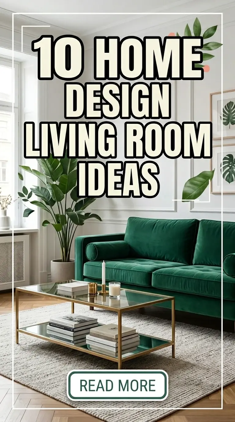 10 Home Design Living Room Ideas
