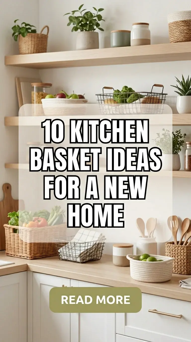 10 Kitchen Basket Ideas for a New Home