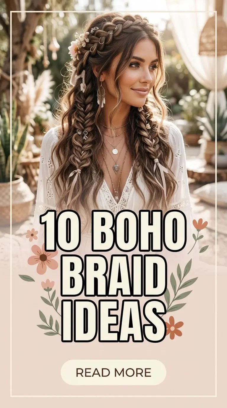 10 Boho Braid Ideas