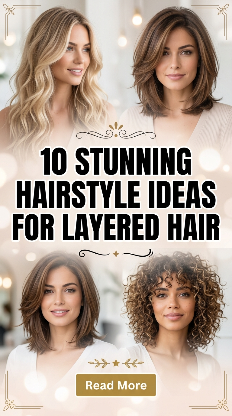 10 Stunning Hairstyle Ideas for Layered Hair