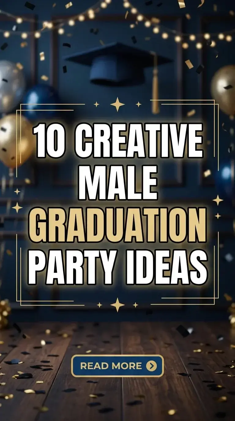 10 Creative Male Graduation Party Ideas