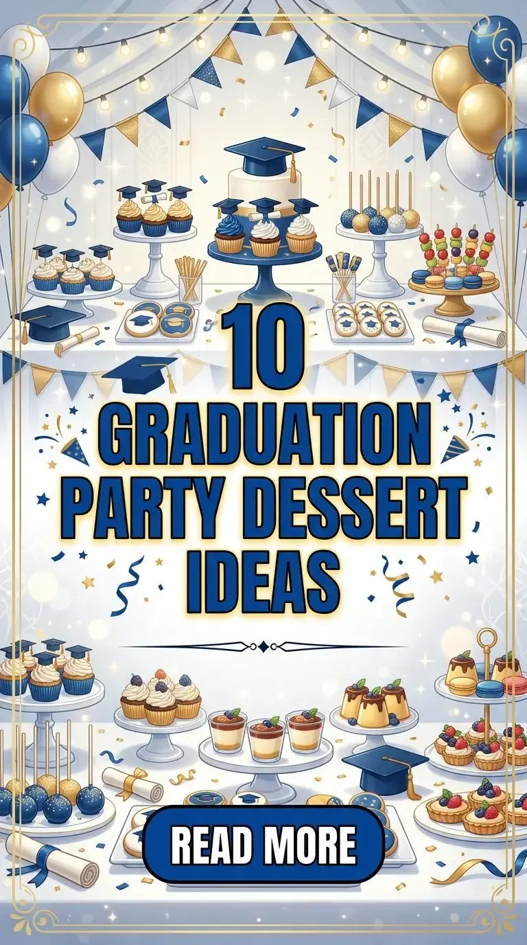 10 Graduation Party Dessert Ideas