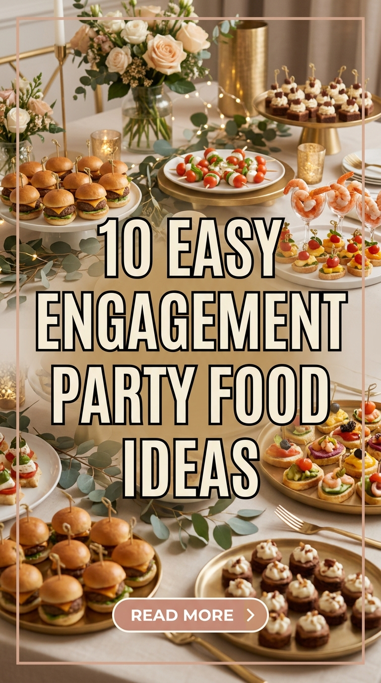 10 Easy Engagement Party Food Ideas