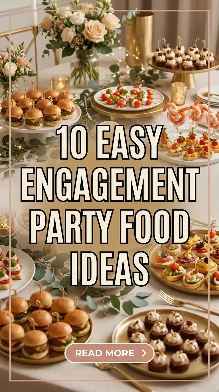 10 Easy Engagement Party Food Ideas