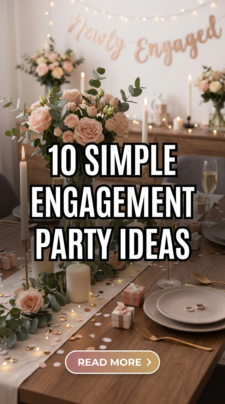 10 Simple Engagement Party Ideas