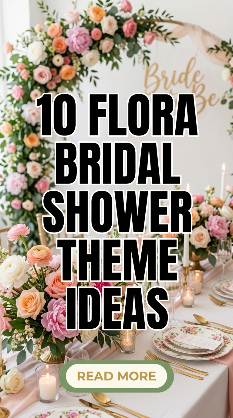 10 Flora Bridal Shower Theme Ideas