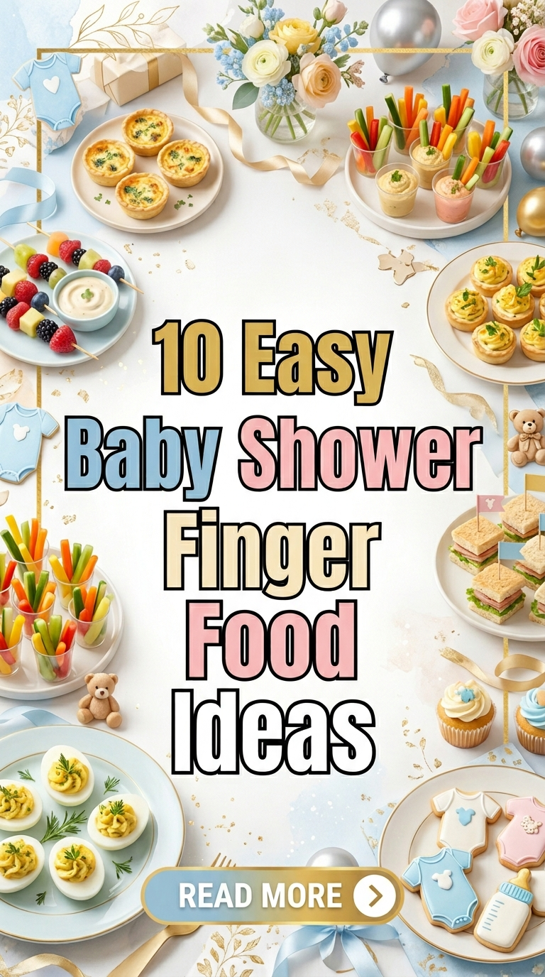 10 Easy Baby Shower Finger Food Ideas