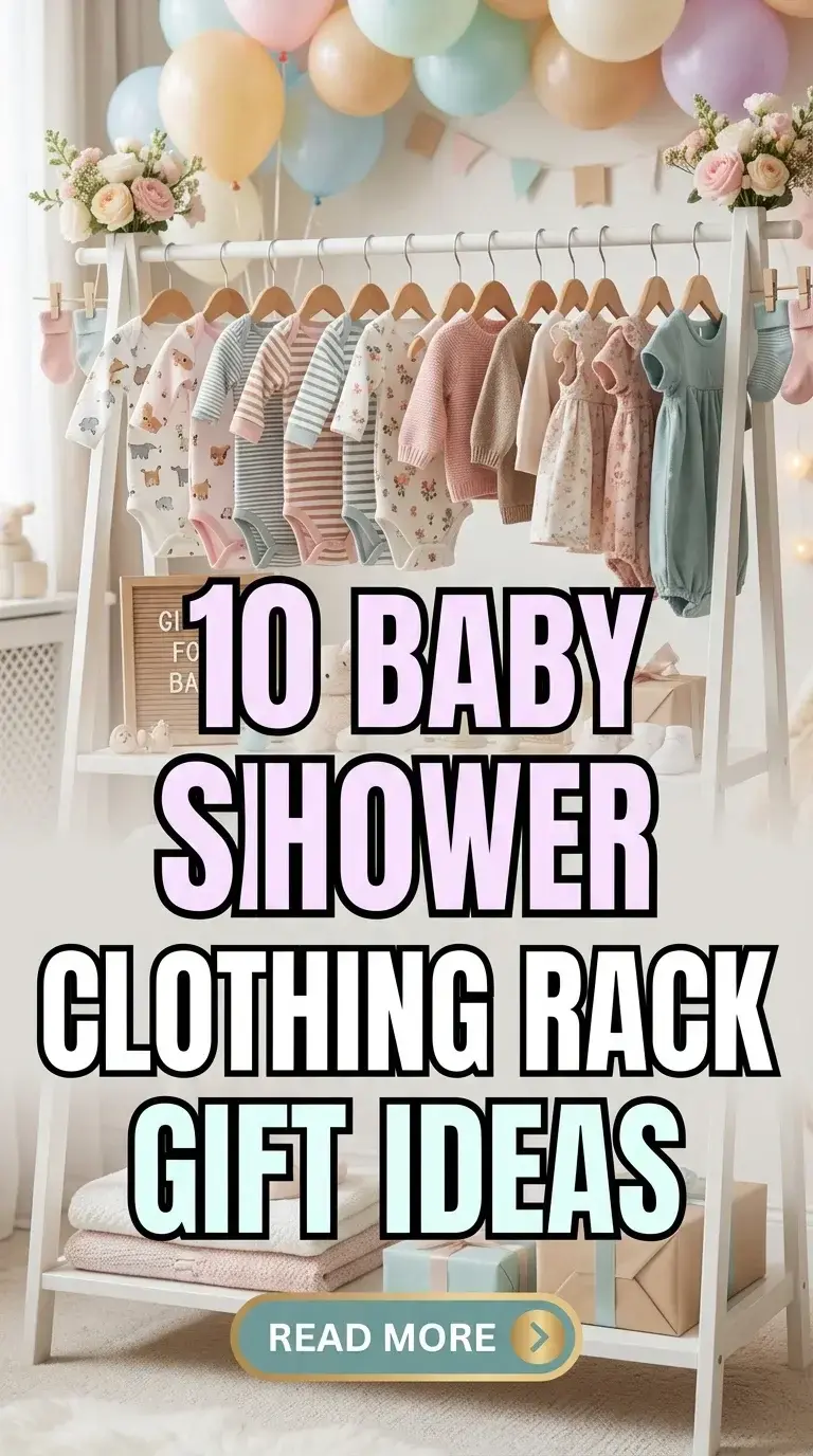 10 Baby Shower Clothing Rack Gift Ideas