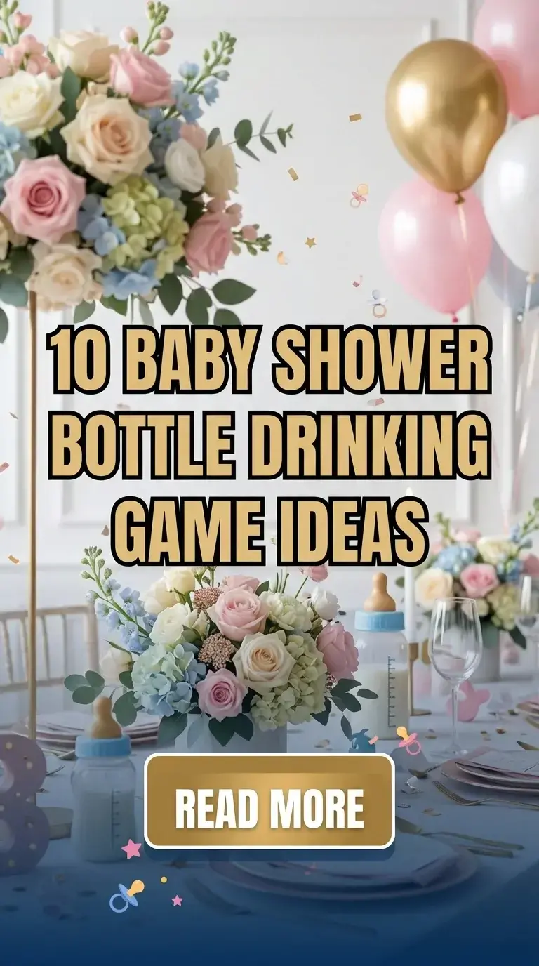10 Baby Shower Bottle Drinking Game Ideas