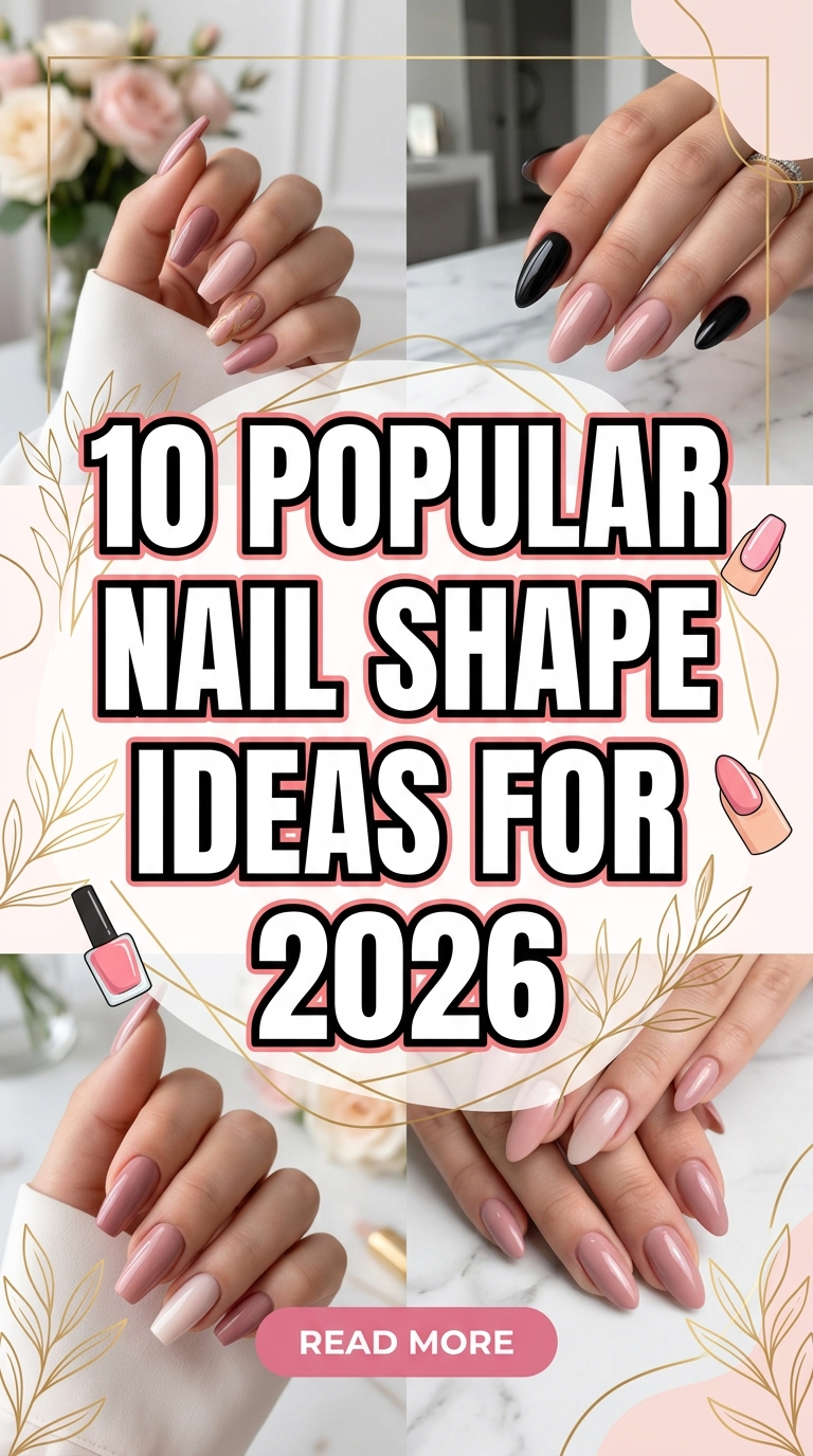 10 Popular Nail Shape Ideas for 2026