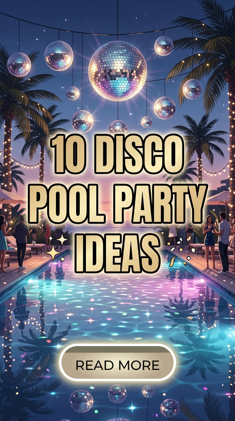 10 Disco Pool Party Ideas