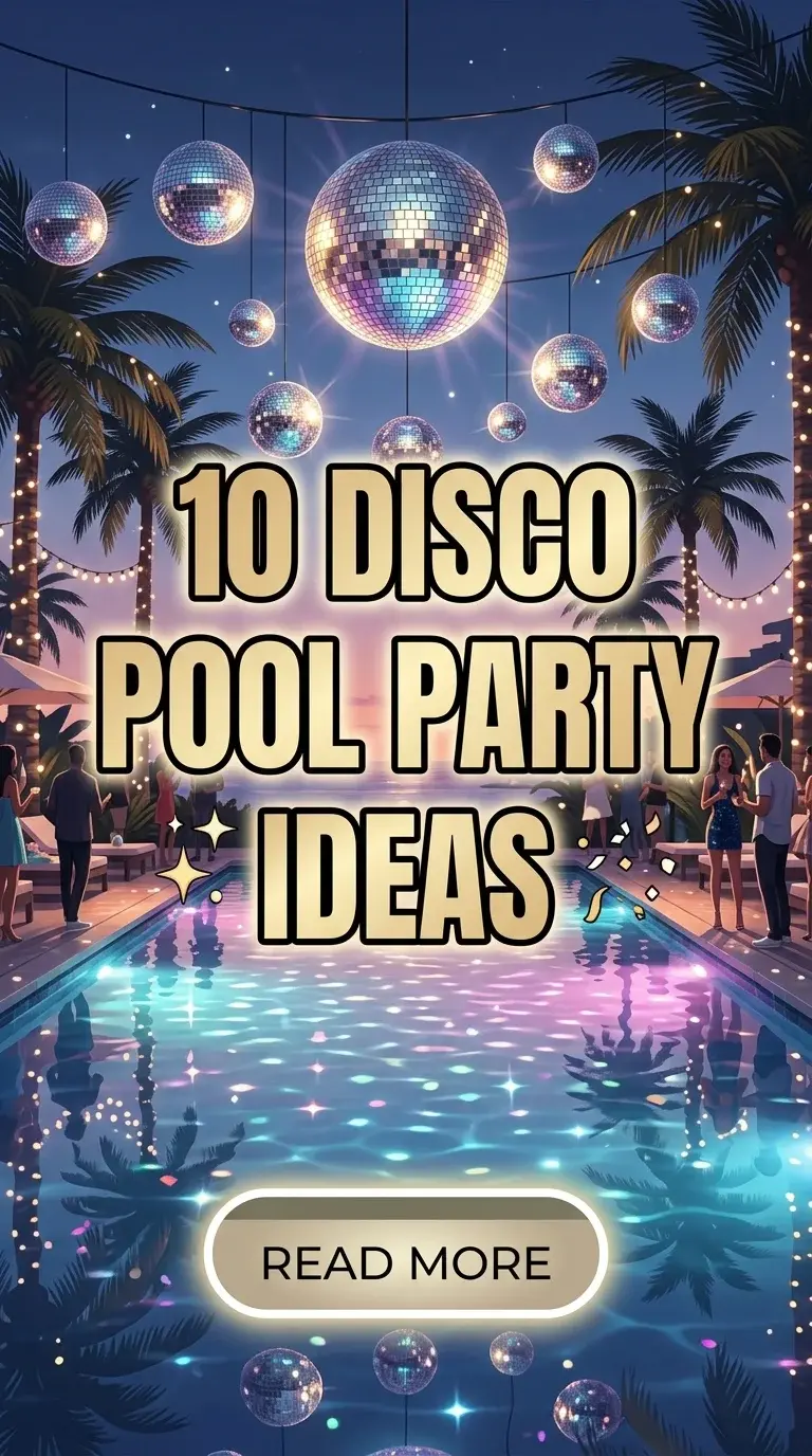 10 Disco Pool Party Ideas
