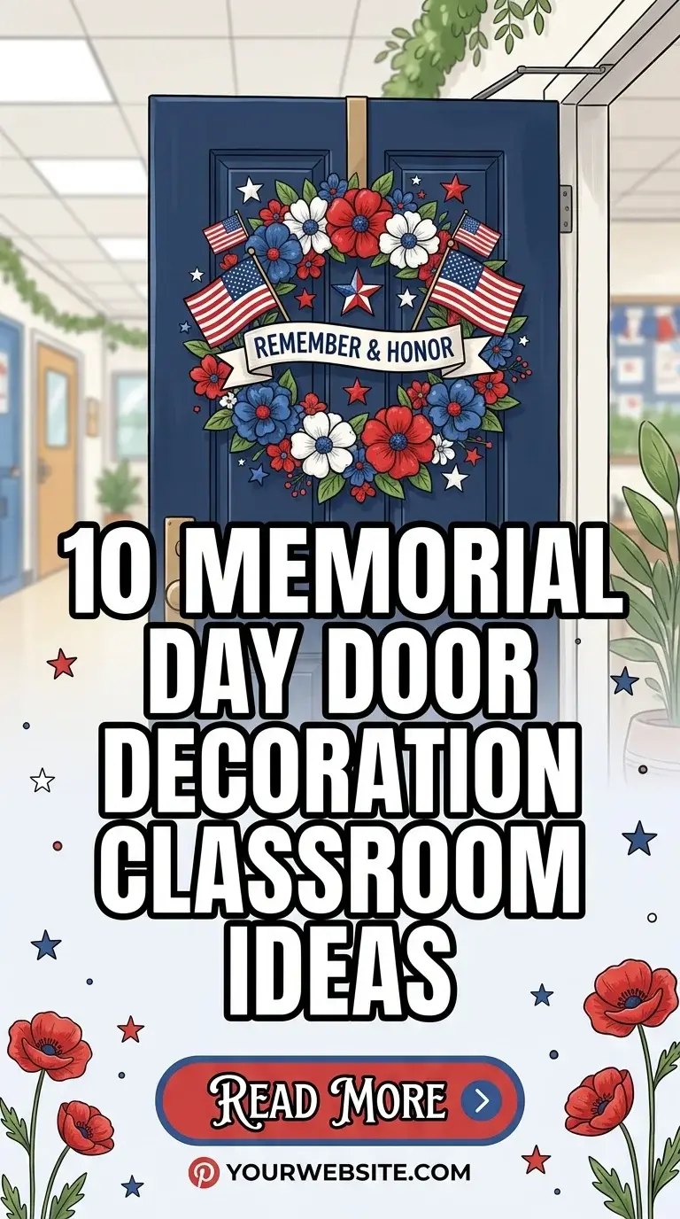 10 Memorial Day Door Decoration Classroom Ideas