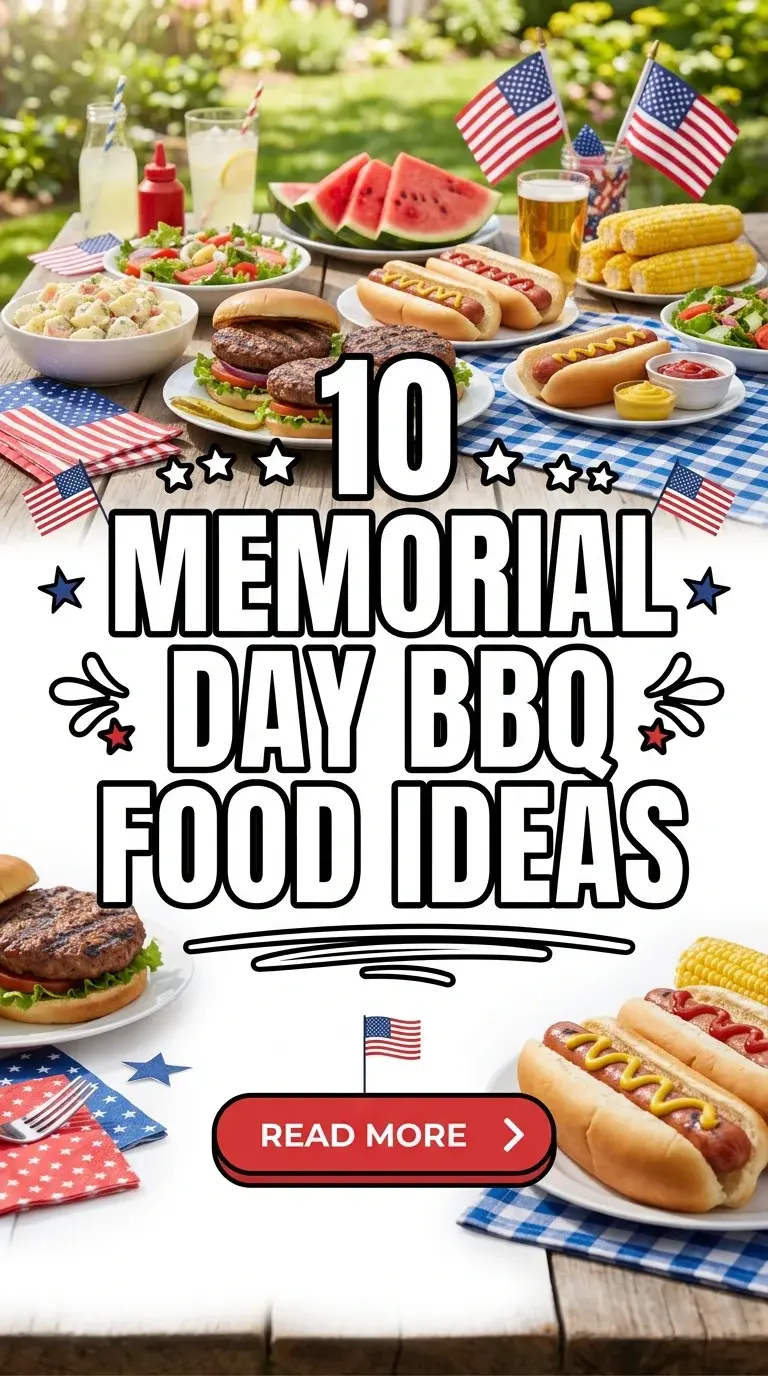 10 Memorial Day BBQ Food Ideas