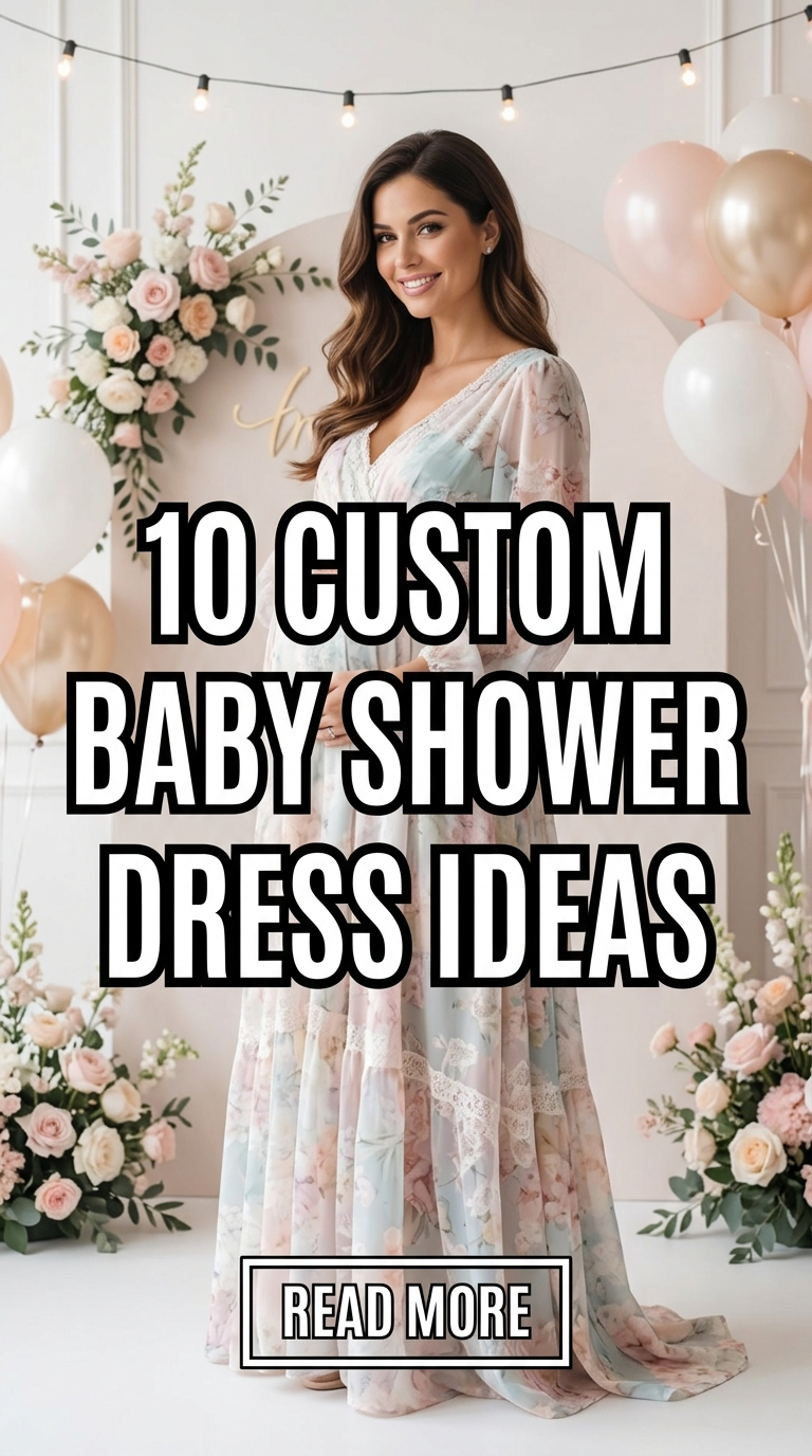 10 Custom Baby Shower Dress Ideas