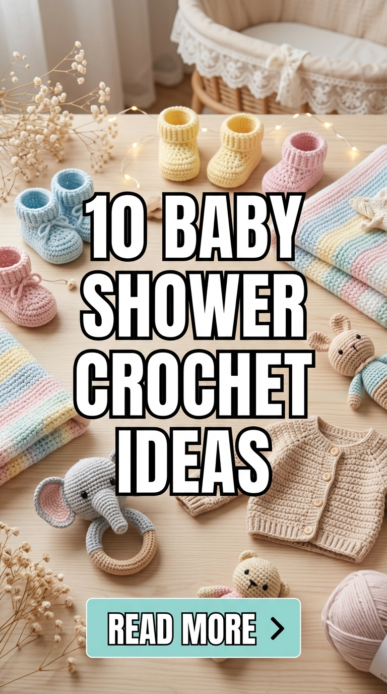 10 Baby Shower Crochet Ideas