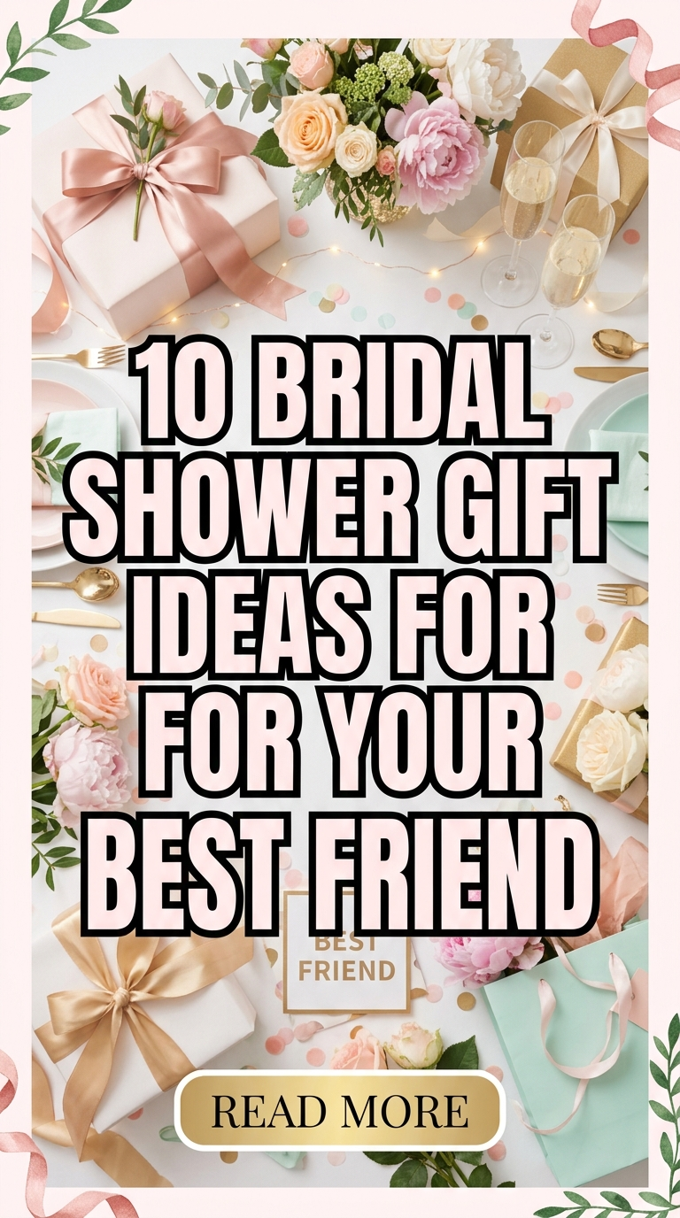 10 Bridal Shower Gift Ideas for Your Best Friend