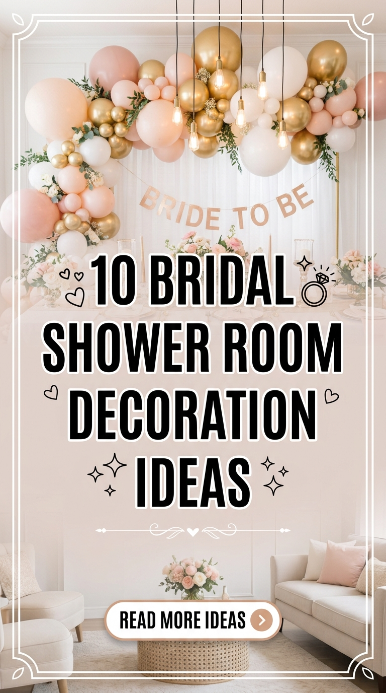 10 Bridal Shower Room Decoration Ideas
