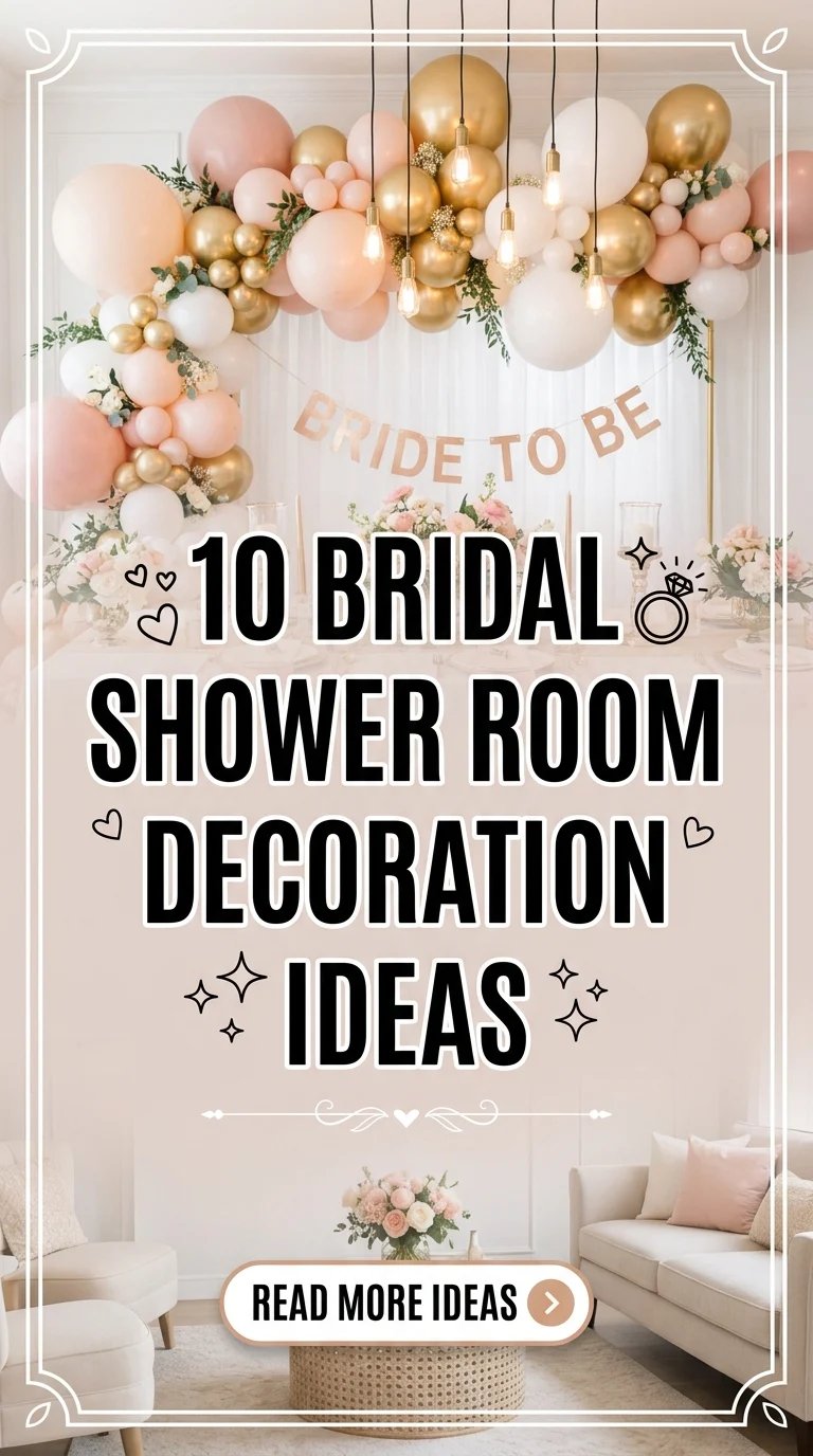 10 Bridal Shower Room Decoration Ideas