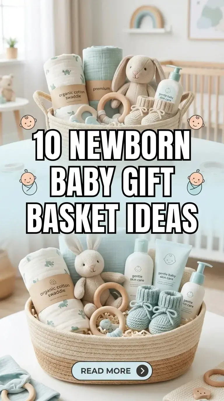 10 Newborn Baby Gift Basket Ideas