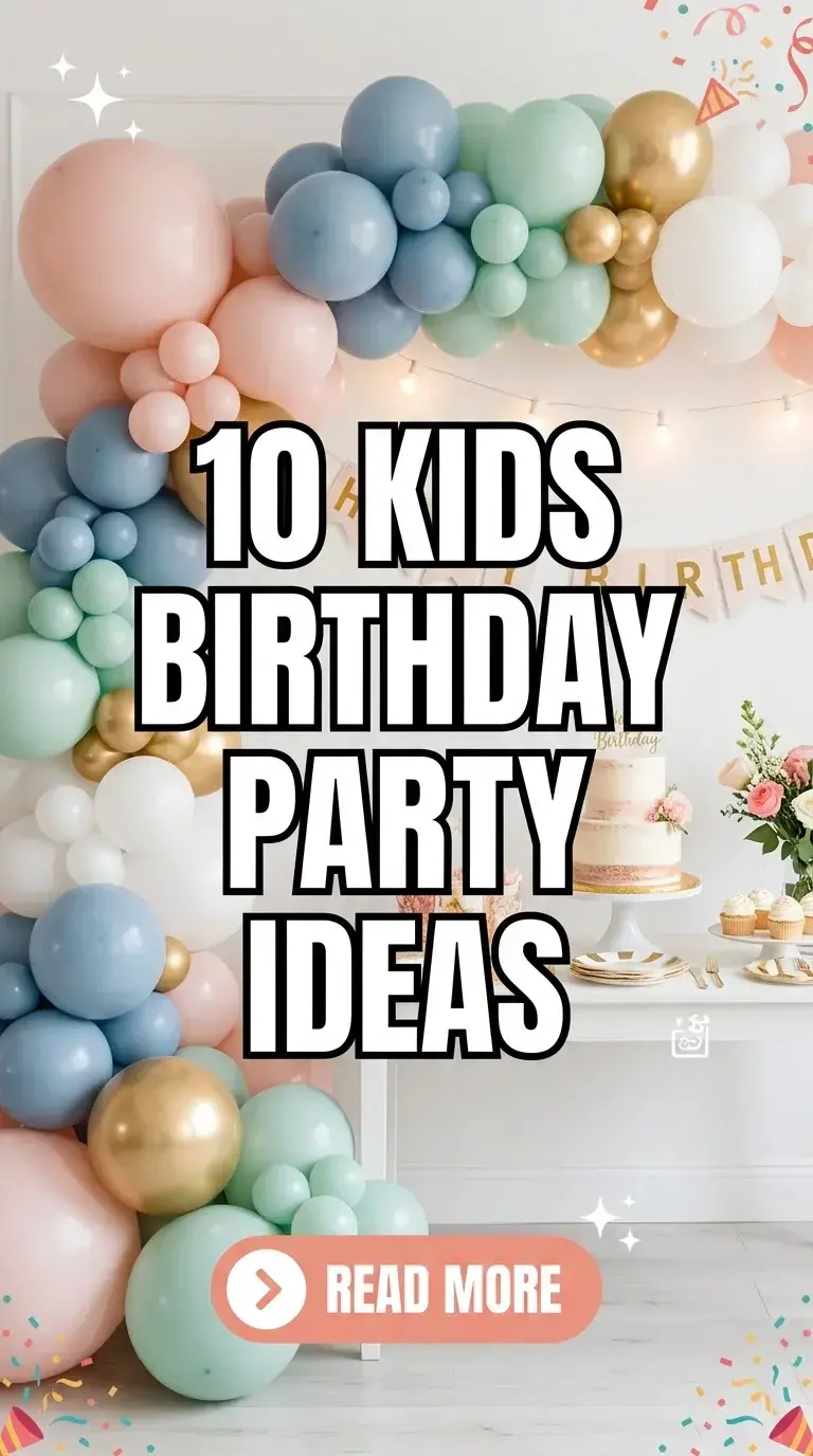 10 Kids Birthday Party Ideas