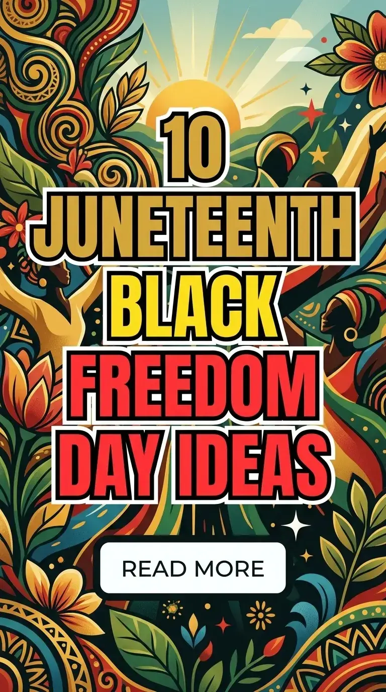 10 Juneteenth Black Freedom Day Ideas