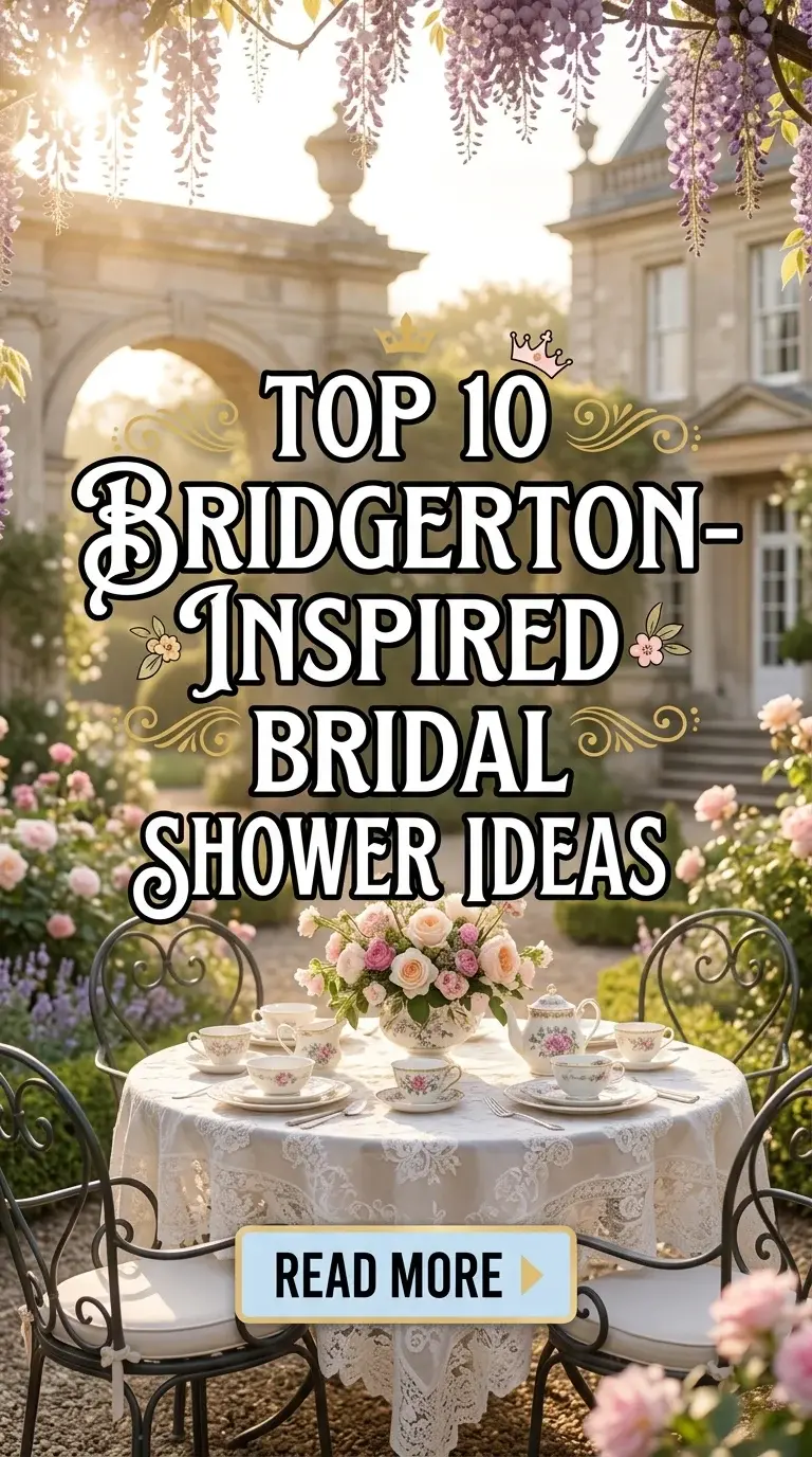 Top 10 Bridgerton-Inspired Bridal Shower Ideas