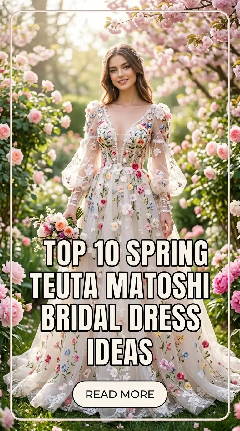 Top 10 Spring Teuta Matoshi Bridal Dress Ideas