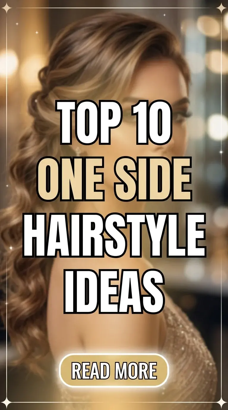 Top 10 One Side Hairstyle Ideas