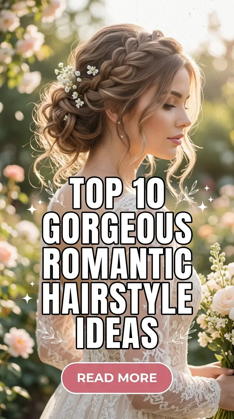 Top 10 Gorgeous Romantic Hairstyle Ideas