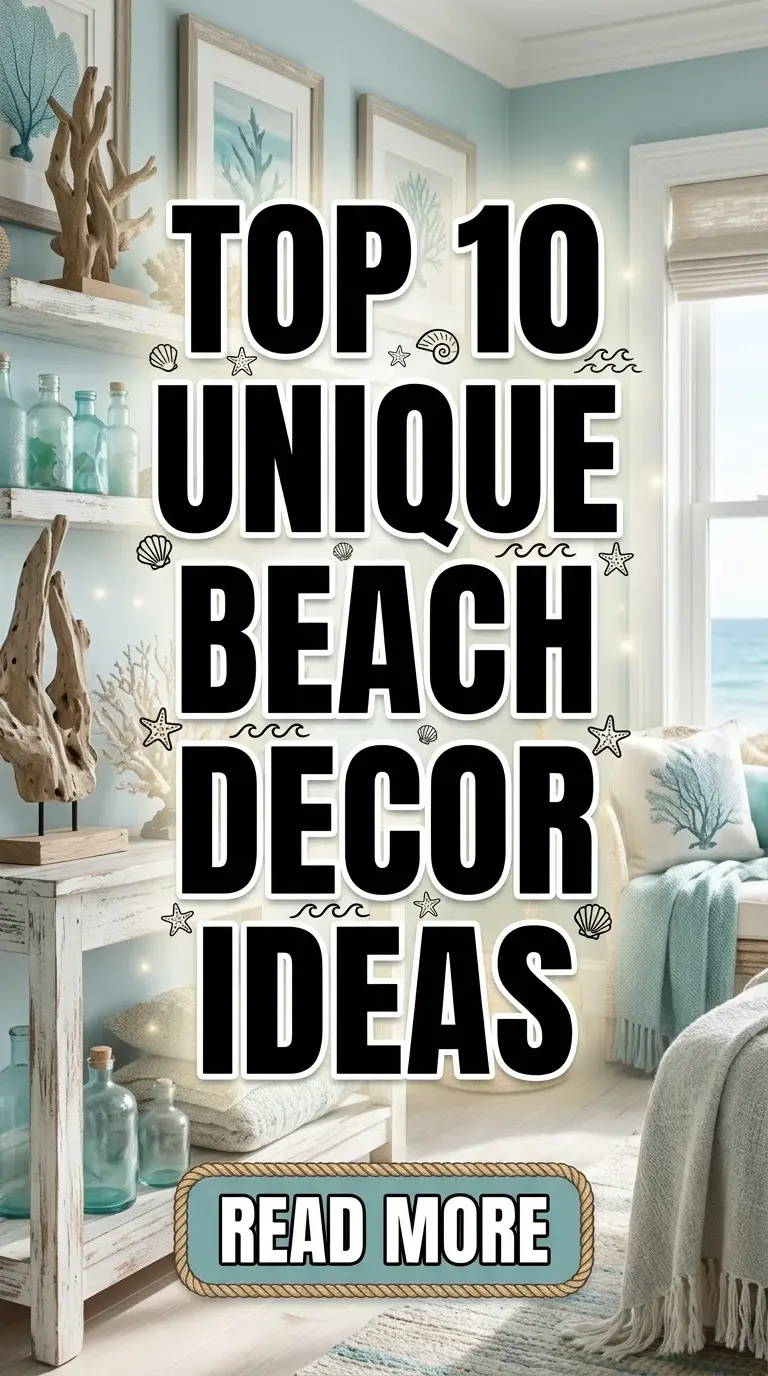 Top 10 Unique Beach Decor Ideas