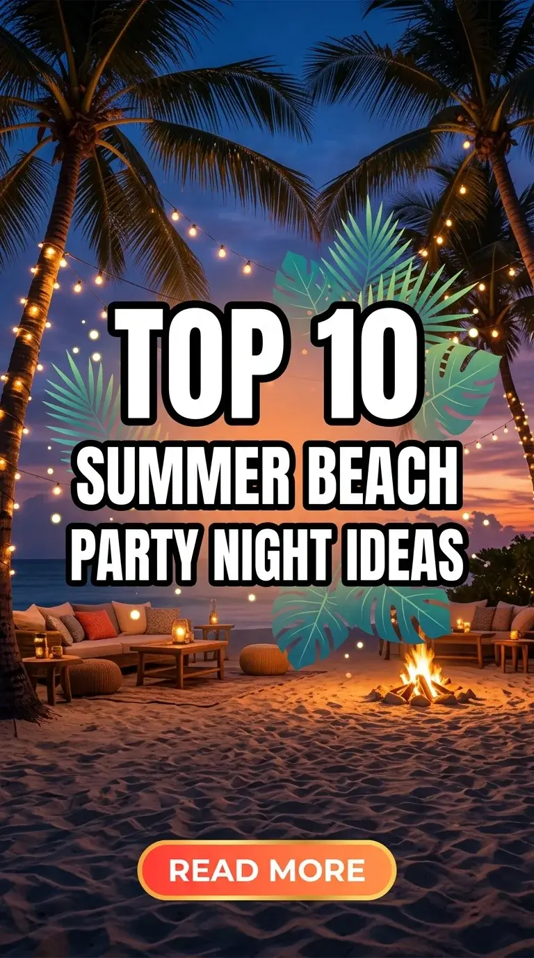Top 10 Summer Beach Party Night Ideas